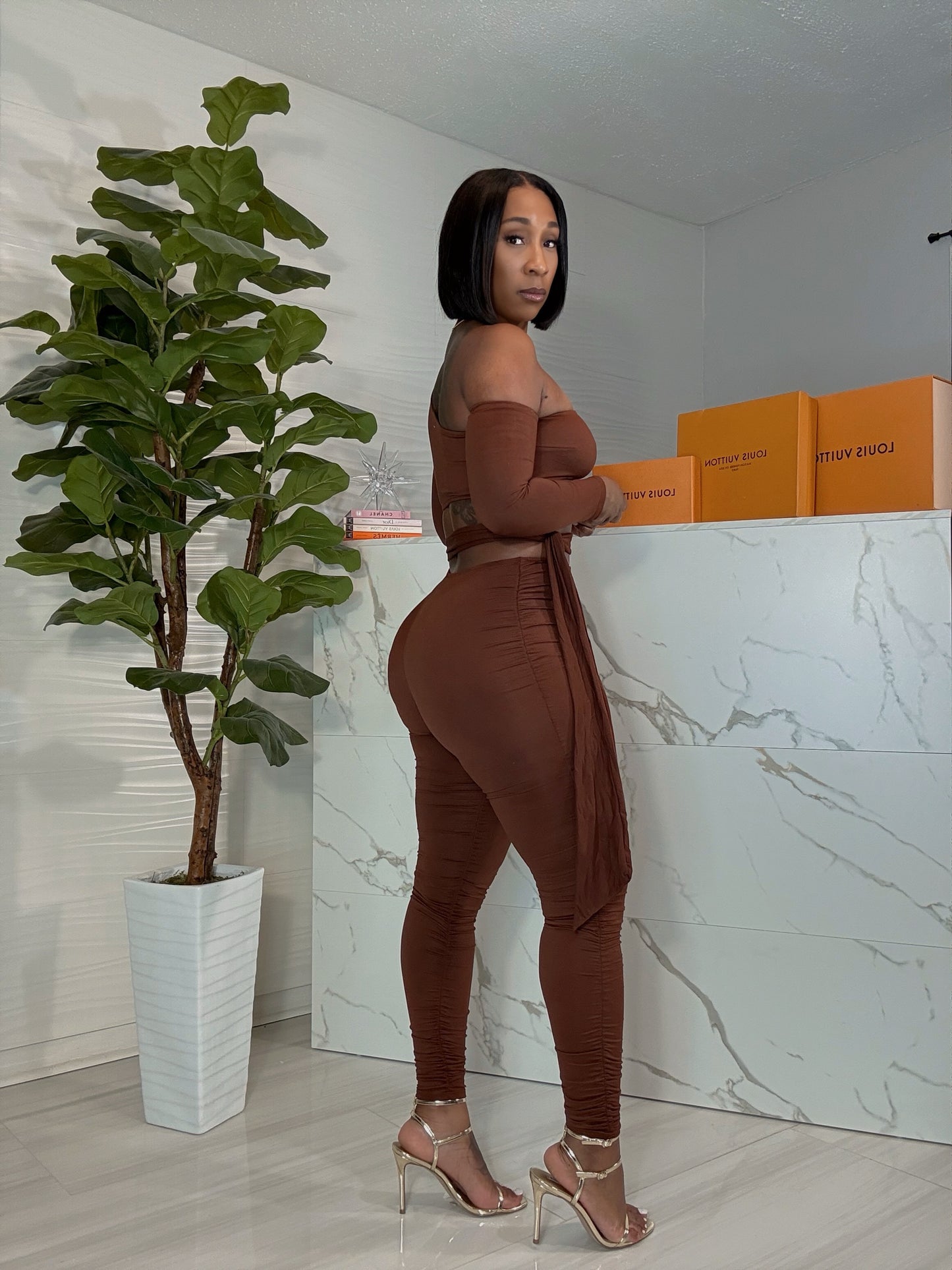 Bawdy Talk Jumpsuit